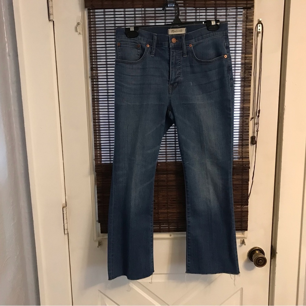 Madewell Cali Demi-Boot Jeans in Fleetwood Wash